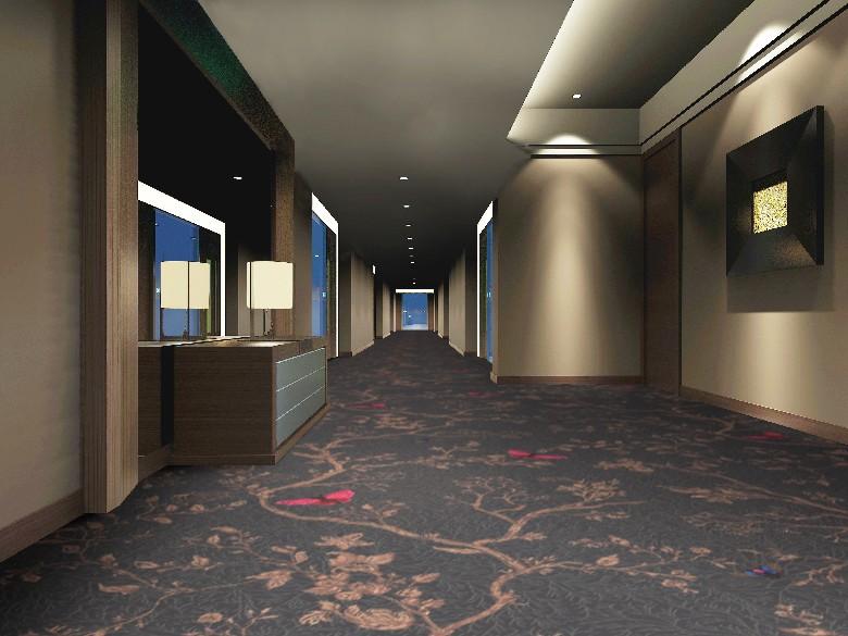 8/50155 - Timorous Beasties Collection by Brintons carpet in corridor