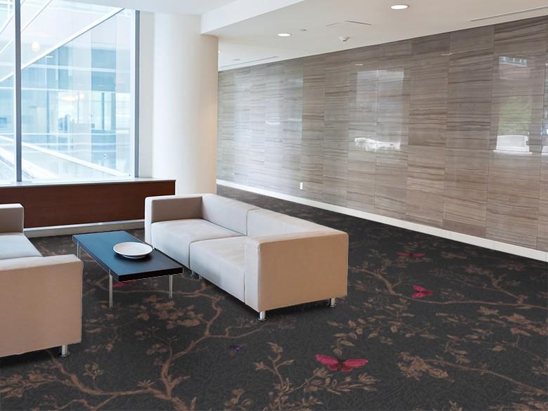 8/50155 - Timorous Beasties Collection by Brintons carpet in lobby