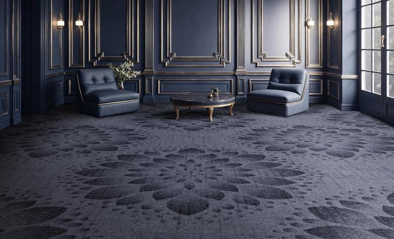 office with grey quickweave carpet by Brintons